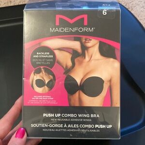 🟫🟫 Maidenform Women’s Push Up Combo Wing Bra (size 6 - 38C, 36D)